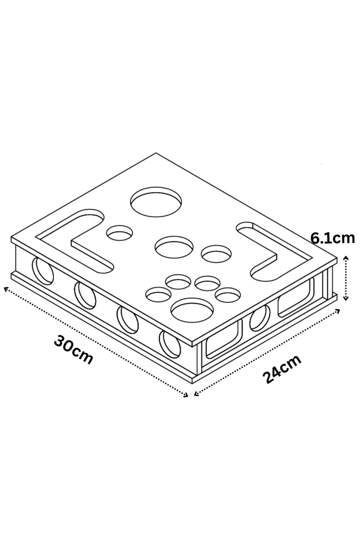 Mivora-Active™  Kediler İçin Oynarken Tırnak Törpüleme Kutusu